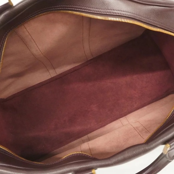 Authentic Louis Vuitton Taiga Kendall PM ACAJOU travel bag with strap - Picture 15 of 16